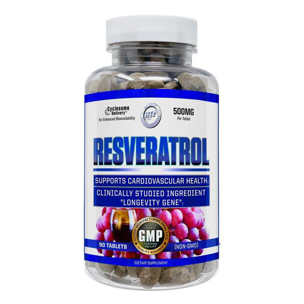  Hi-Tech Pharmaceuticals Resveratrol 500mg 90 Tablets 