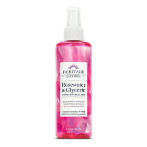  Heritage Store Rosewater Facial Mist 8fl oz 