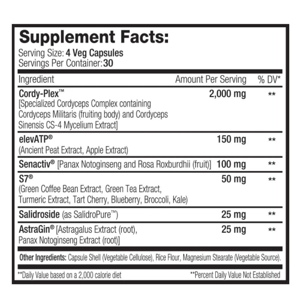 A black bottle of SNS ReV02 dietary supplement with a black cap, featuring a label with blue, white, and red text and graphics, set against a plain white background.
