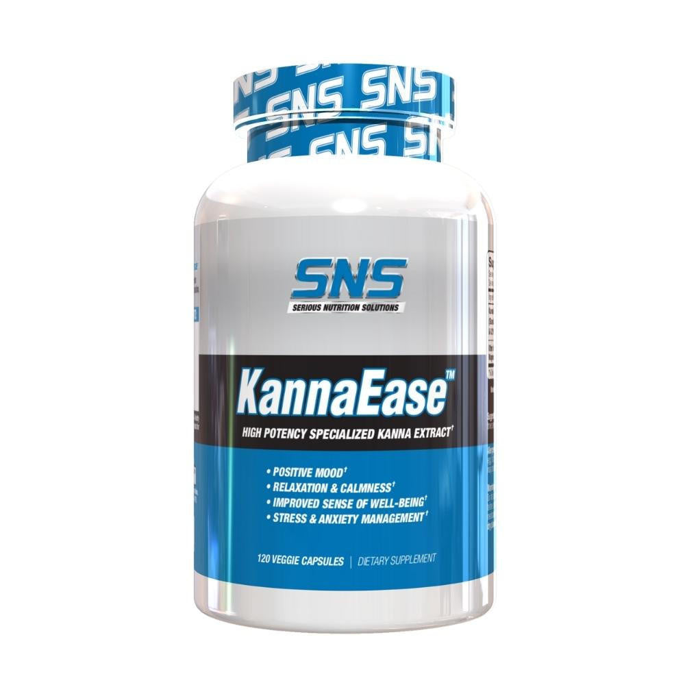  Serious Nutrition Solutions KannaEase 120 Vege Capsules 