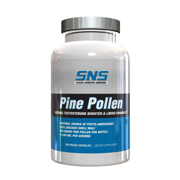  Serious Nutrition Solutions Pine Pollen 180 Vege Capsules 