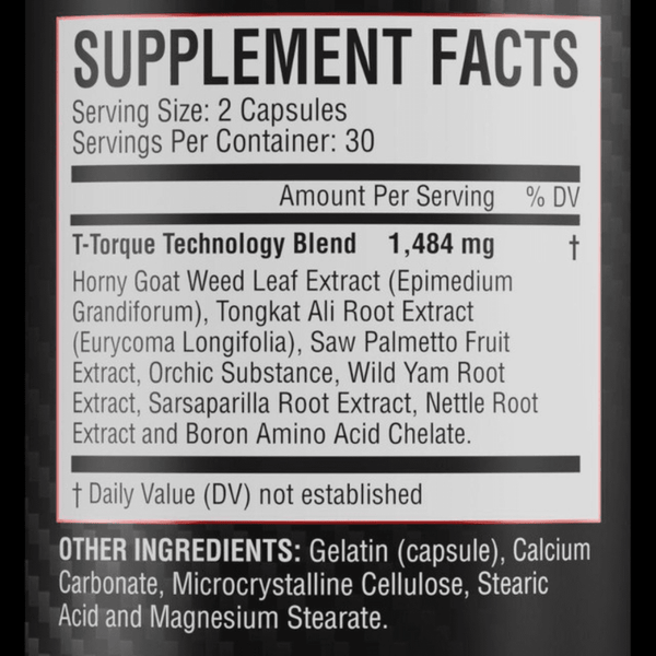  Smash Torque Testo Booster 60 Capsules 