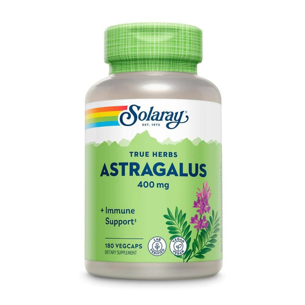  Solaray ASTRAGALUS 400mg 180 Capsules 
