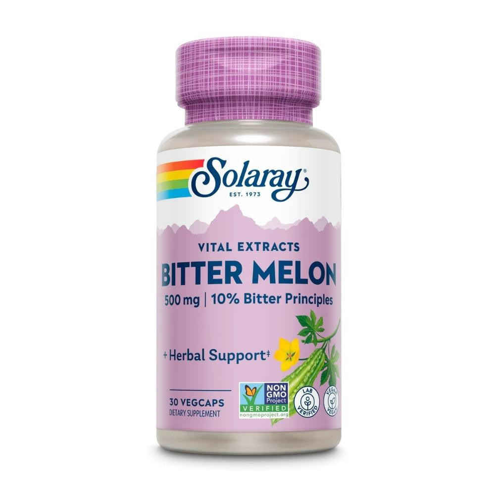  Solaray BITTER MELON 500mg 30 Capsules 