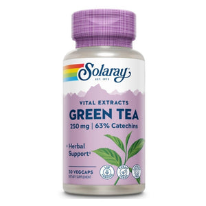  Solaray Green Tea Extract 250mg 30 Capsules 
