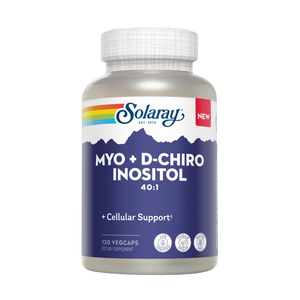 Solaray Myo + D-Chiro Inositol 120 Capsules