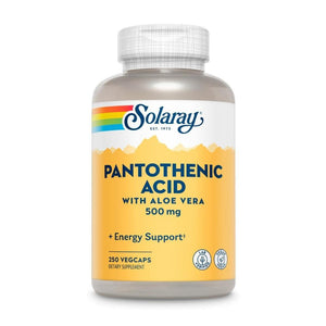  Solaray PANTOTHENIC ACID 500mg 250 Capsules 