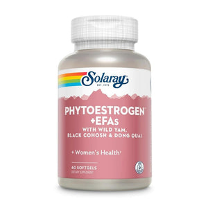  Solaray PhytoEstrogen plus EFA's 60 Soft Gels 