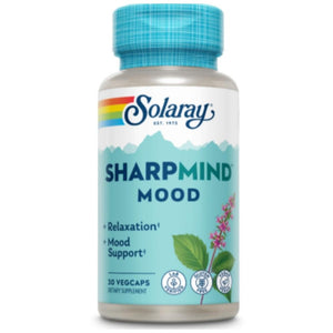  Solaray Sharp Mind Nootropics Mood 30 Count 