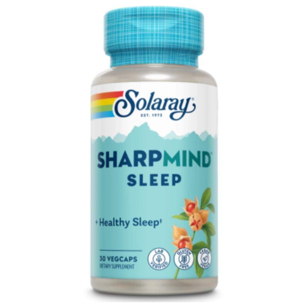  Solaray Sharp Mind Nootropics Sleep 30 Count 