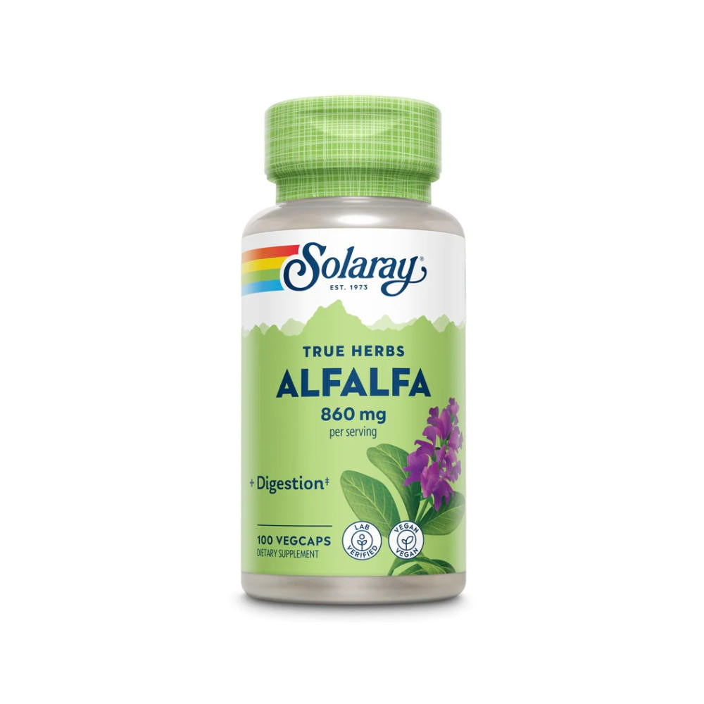 Solaray Alfalfa 860mg 100 Capsules 