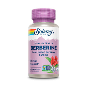  Solaray Berberine 500mg 60 Capsules 