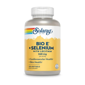  Solaray Bio E w/Selenium 400 IU 120 Softgels 