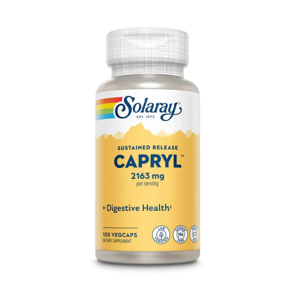  Solaray Capryl Sodium Resin Free 100 Capsules 