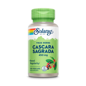  Solaray Cascara Sagrada 450mg 100 Capsules 