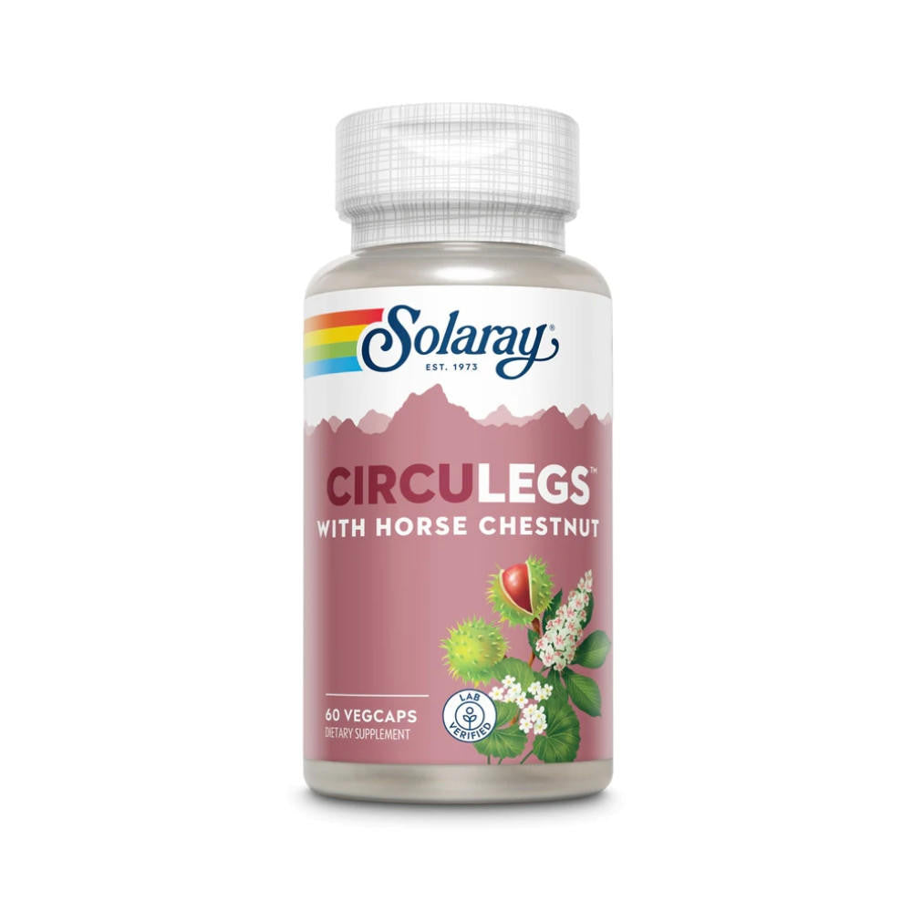 Solaray CircuLegs Horse Chestnut Special Formula 60 Capsules 