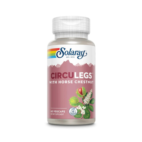  Solaray CircuLegs Horse Chestnut Special Formula 60 Capsules 