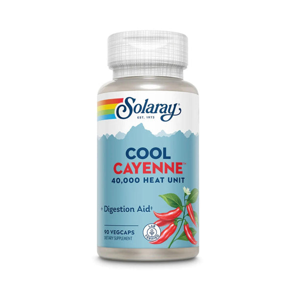  Solaray Cool Cayenne 40,000 Heat Units 90 Capsules 