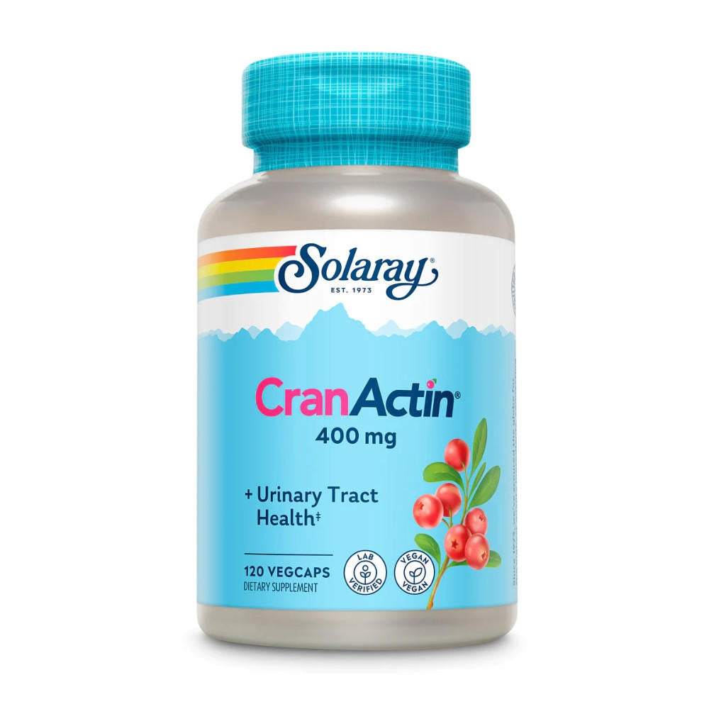  Solaray Cranactin Cranberry Extract 120 Capsules 