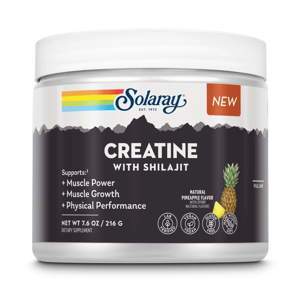  Solaray Creatine with Shilajit 30 Servings 