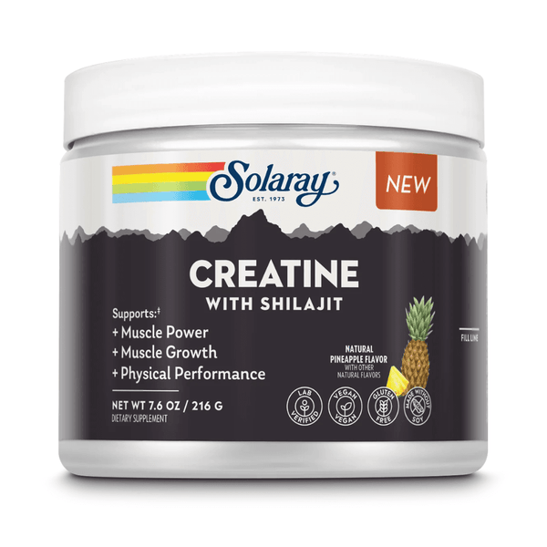  Solaray Creatine with Shilajit 30 Servings 