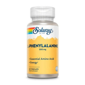  Solaray DL-Phenylalanine 500mg 60 Capsules 