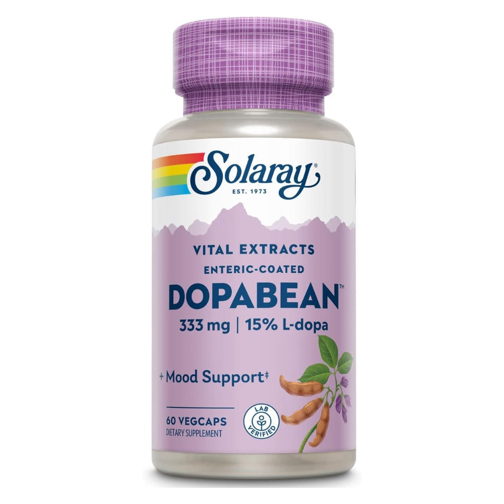  Solaray DOPABEAN 60 Capsules 