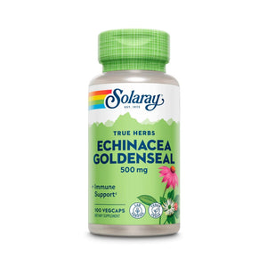  Solaray Echinacea w/ Goldenseal 500mg 100 Capsules 
