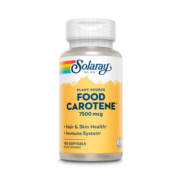  Solaray Food Carotene 100 Soft Gels 