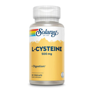  Solaray Free-Form L-Cysteine 500mg 30 Capsules 