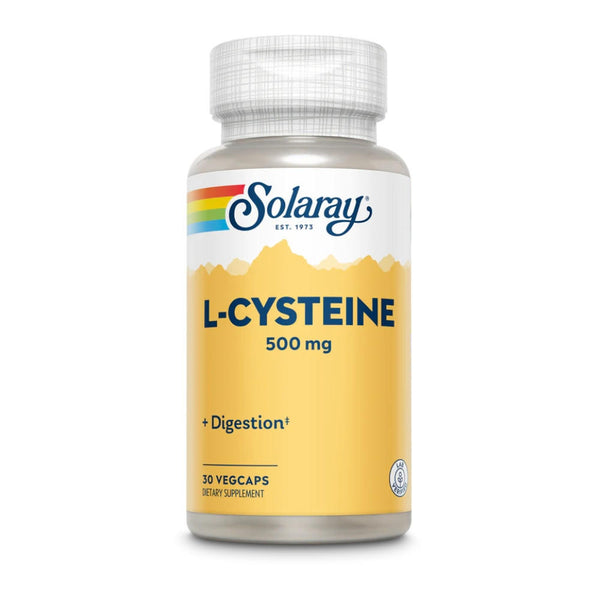  Solaray Free-Form L-Cysteine 500mg 30 Capsules 