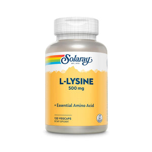  Solaray Free Form L-Lysine 500mg 120 Capsules 