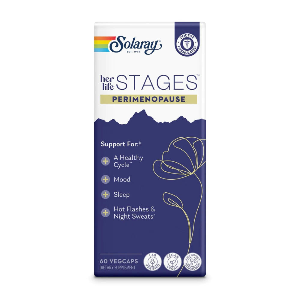  Solaray Her Life Stages Perimenopause 60 Capsules 