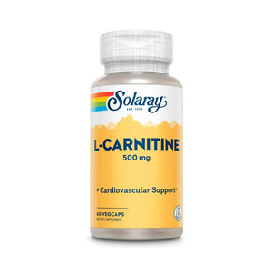  Solaray L-Carnitine 500mg 60 Capsules 