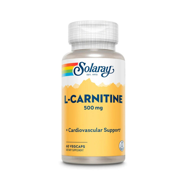  Solaray L-Carnitine 500mg 60 Capsules 