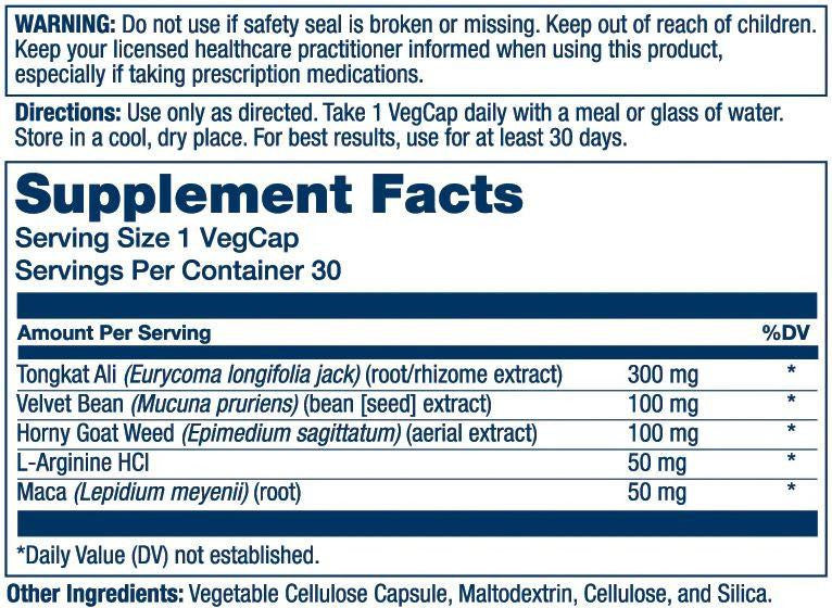  Solaray Libido Support 30 Capsules 