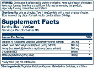  Solaray Libido Support 30 Capsules 