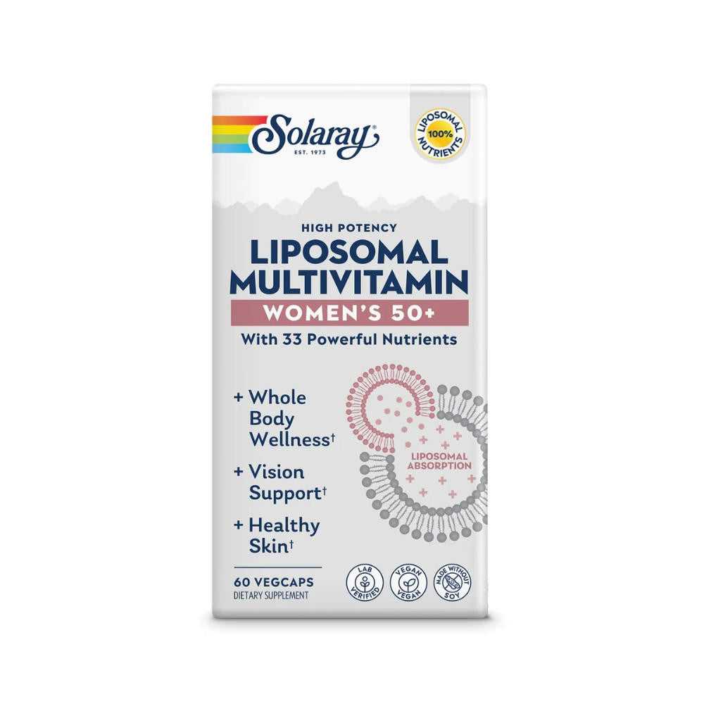  Solaray Liposomal Multi Women's 50+ 60 Count 