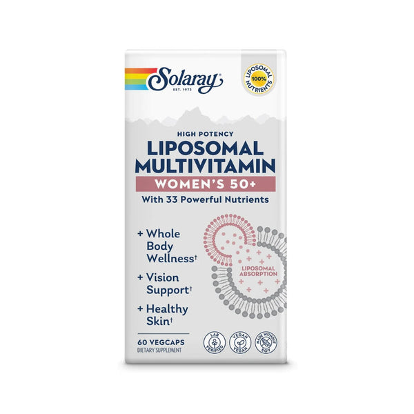  Solaray Liposomal Multi Women's 50+ 60 Count 