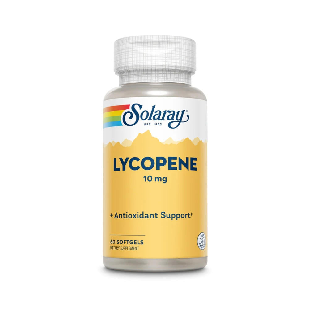  Solaray Lycopene 10mg 60 Softgels 