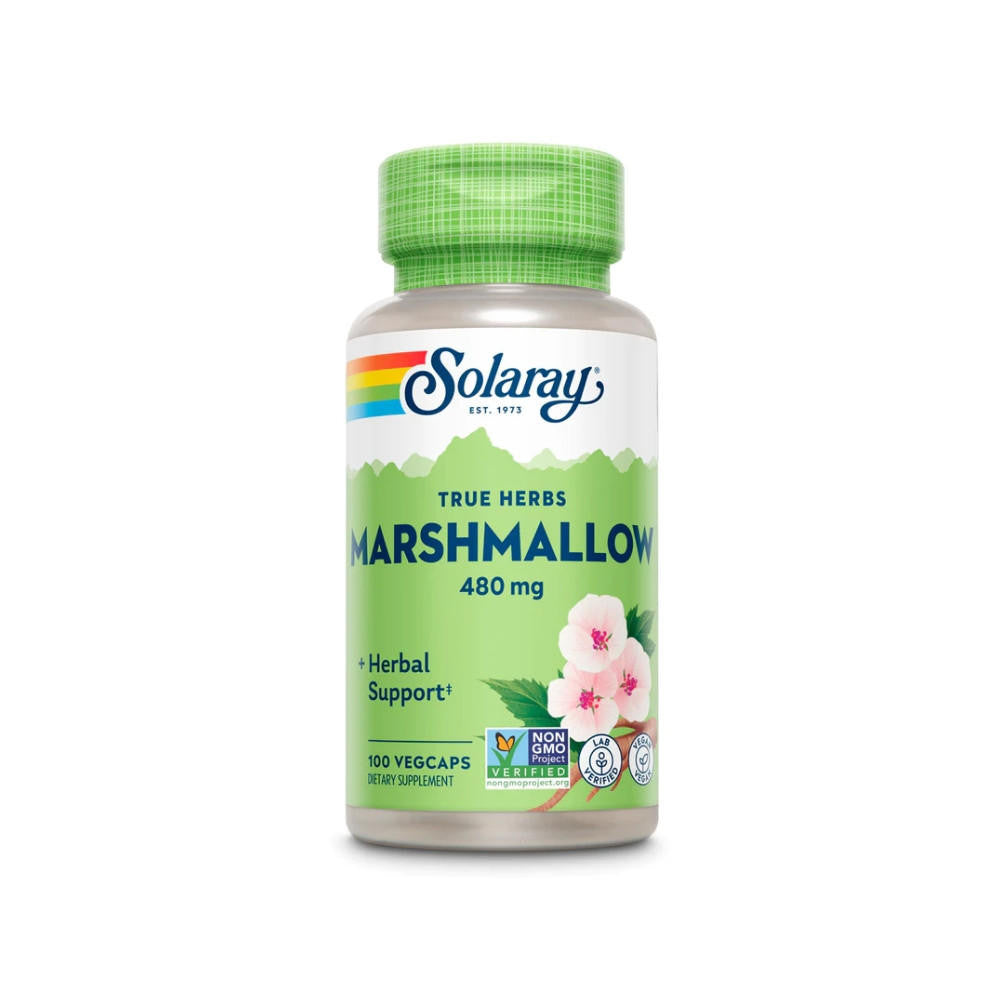  Solaray Marshmallow Root 480mg 100 Capsules 
