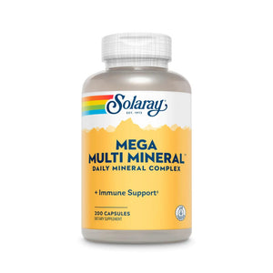  Solaray Mega Multi Mineral 200 Capsules 