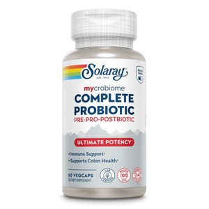 Solaray Mycrobiome Complete Probiotic Ultimate Potency 60 Capsules 