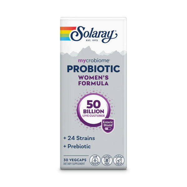  Solaray Mycrobiome Probiotic Women's Formula 30 Vegetable Caps 