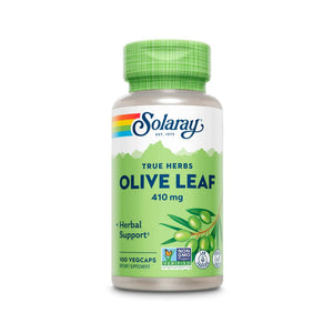  Solaray Olive Leaf 410mg 100 Capsules 