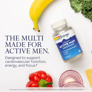  Solaray Once Daily Active Man Multivitamin 90 Capsules 