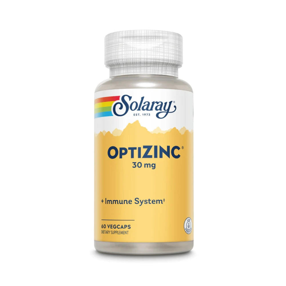  Solaray OptiZinc 30mg 60 Capsules 