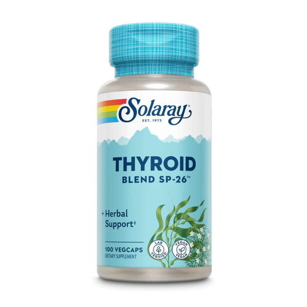  Solaray SP-26 Thyroid Blend 100 Capsules 