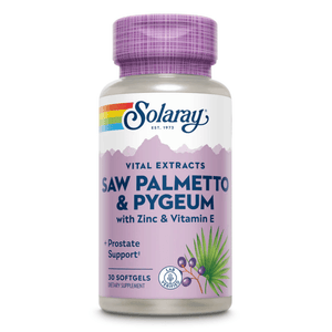  Solaray Saw Palmetto & Pygeum 60 Capsules 