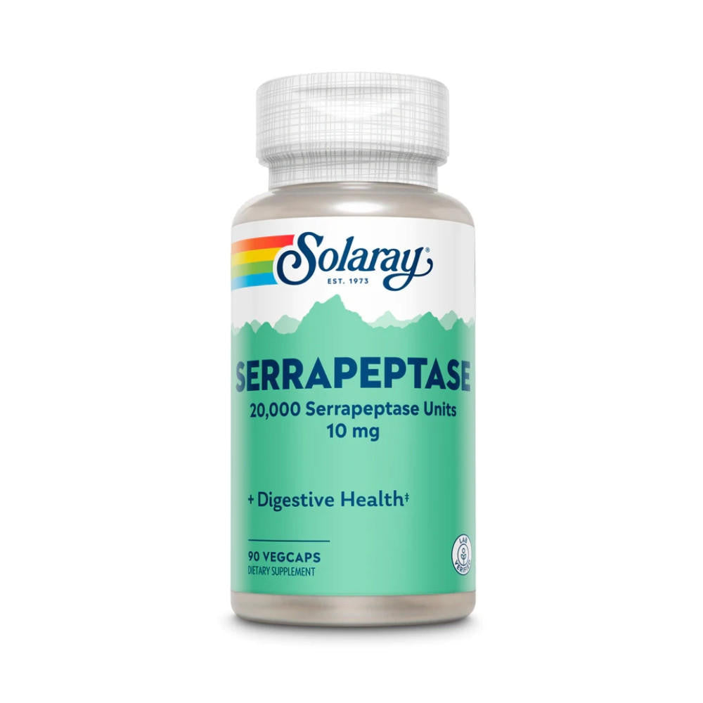  Solaray Serrapeptase 10mg 90 Capsules 